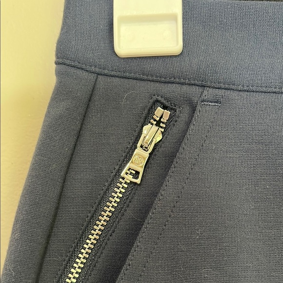 NWT G/Fore Double Knit Moto Pants Womens 0 Navy - Picture 7 of 11